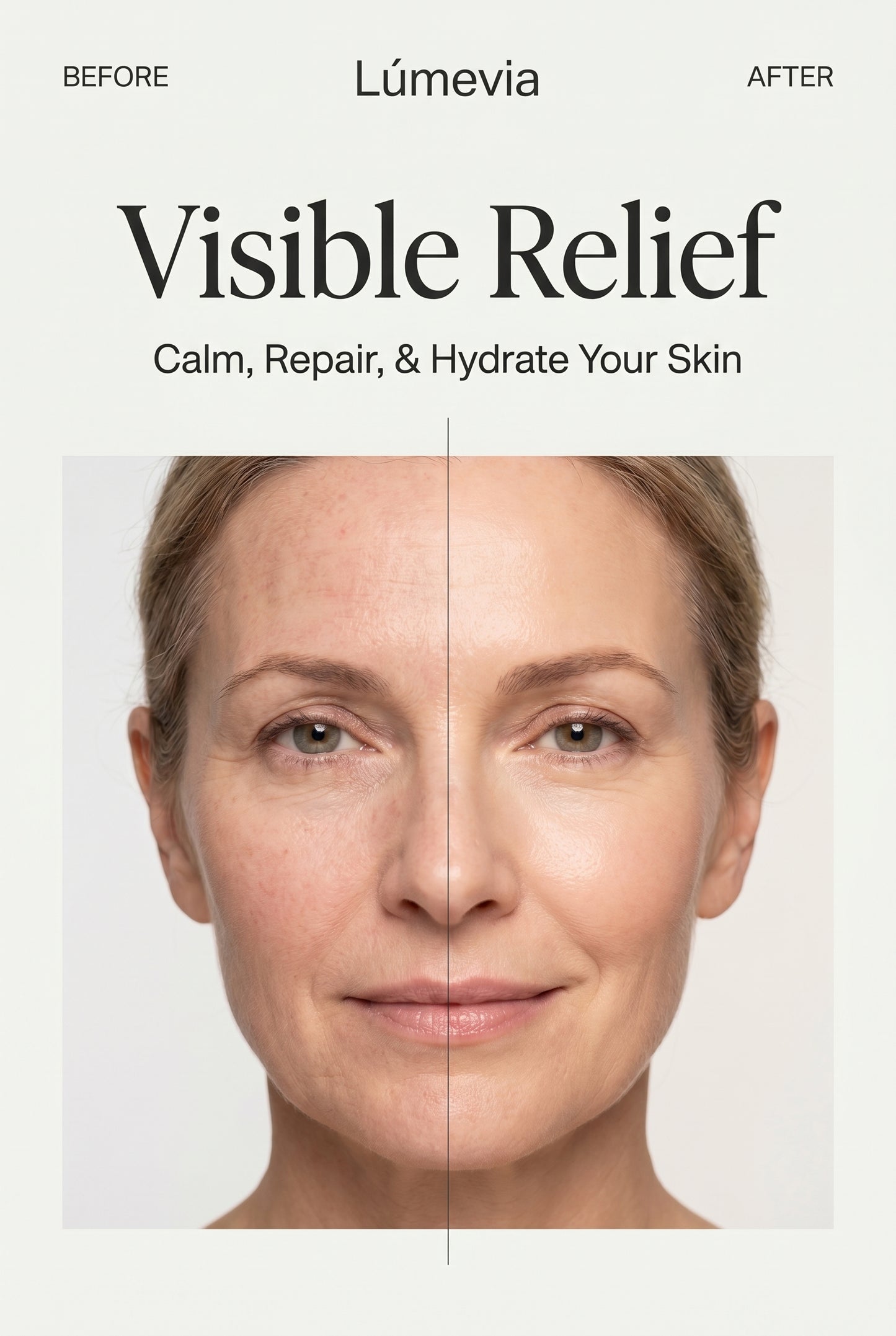 Lúmevia 345 Skin Relief Cream - Calm, Repair, & Hydrate Skin